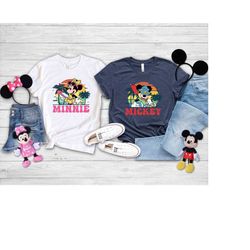 Disney Summer Mickey Minnie Shirt, Disney Beach Shirt, Disney Family Vacation Tee, Disney Couple Shirts, Mickey Surf Shi