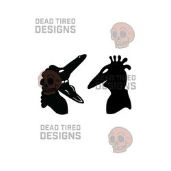 Adam and Barbara SVG, Beetlejuice SVG, Halloween SVG, Dead Tired Designs