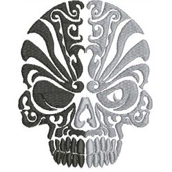 skull Machine Embroidery Designs, instantly download