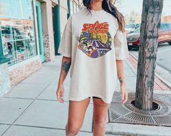 Comfort Colors Disney Space Astronauts Shirt, Mickey Mouse Shirt, 90's Space Mountain Tee, Retro Vintage Disney Clothing