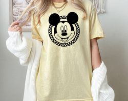 Comfort Colors Retro Disney Shirt, Mickey Mouse Tee, Retro Style Tee, Disneyworld Trip Tee, Disney Family Vacation Tee,