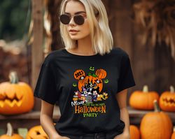Disney 2023 Halloween Party Shirt, Mickey's Not-So-Scary Shirts, Mickey and Minnie Halloween Family Shirts, Disney Hallo