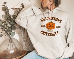 Halloweentown Est 1998 Sweatshirt, Halloween Theme Top, Fall Sweatshirt, Halloween Hoodie, Halloweentown University Hood