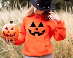 Pumpkin Cute Halloween Party Sweat ,Halloween Shirts, Jack-O-Lantern Sweatshirt, Women's Halloween Hoodie ,Spooky Season