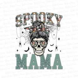 Spooky Mama Svg, Halloween Retro Png, Spooky Mama Png files for Cricut, Png for Shirts, Sublimation