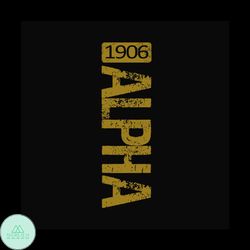 Alpha 1906, kappa alpha sorority SVG, Sorority Svg, Sorority 1906 Svg