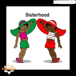 sisterhood svg, Alpha kappa alpha sorority SVG, sorority gift