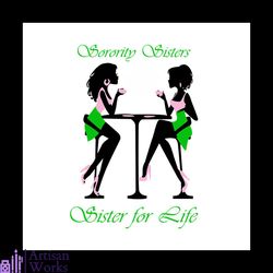 Sorority sisters for life, aka sorority gift, aka sorority svg, Aka svg