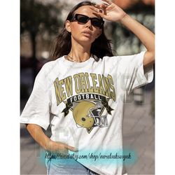 new orleans football t shirt, vintage style new orleans football t shirt, football t shirts, new orleans t shirts  ts13