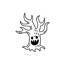 Dead Tree Png, Halloween Png, Spooky Png, Spooky Season, Halloween logo Png, Happy Halloween Png, Png file
