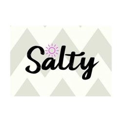 Salty-Sun-SVG-PNG digital cut files