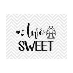 TWO sweet-SVG cut file