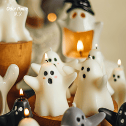 Halloween Candle Creative Ghost DIY Ornaments