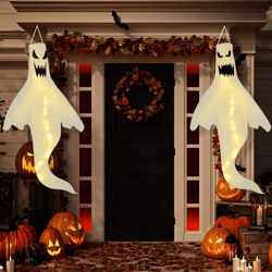 Halloween Decoration Ghost Hair Dryer Venue Layout Props