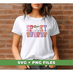 Spooky Season Svg, Youth Boo Svg, Funny Boo Halloween Svg, Happy Halloween Svg, Trendy Halloween Svg, SVG For Shirts, PN