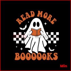 Teacher Halloween Cute Ghost SVG Read More Books SVG File