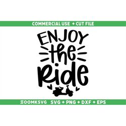 Enjoy the ride Svg, Scooter Svg, Scooter Png, Funny Scooter Svg, Vespa Svg, Scooter quote Svg Cut File For Cricut