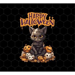 Happy Halloween Png, Horror Cat Png, Horror Halloween Png, Halloween Party Png, Horror Pumpkin Png, Png For Shirts, Png