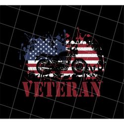 motorcycle veteran png, military biker png, american flag png, american motor png, motor bike lover gift png, png printa