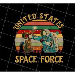 United States Png, Space Force Png, Retro Space Png, Astronaut Love Gift, In The Space Png, Astronaut Lover, Png Printab