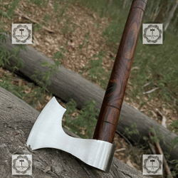 18" SURVIVAL CAMPING, TOMAHAWK THROWING AXE, Hatchet Hunting Tactical Axe Lover
