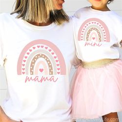 Mommy and Me svg, Mama and Mini svg, Matching Shirt Svg, Mama Mini Svg, Mama and Me Svg, Mom and me, Cricut Cut Files, S