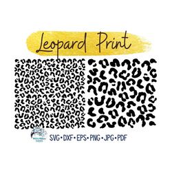 leopard print svg for cricut, animal print clip art, cheetah print, leopard spots pattern jpg, printable leopard pattern