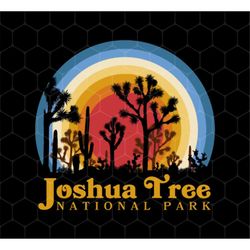 Joshua Tree Park Lover Png, National Gift Png, Retro Park Gift Png, Mountain Lover Gift Png, Joshua Tree Png, Png Printa