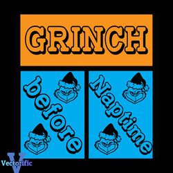 Grinch Before Naptime Svg, Christmas Svg, Grinch Svg, Naptime Svg