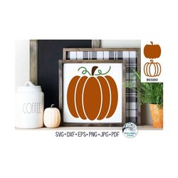 pumpkin svg, pumpkin silhouette svg, pumpkin outline, pumpkin vinyl decal design, layered fall svg, vinyl decal file dow