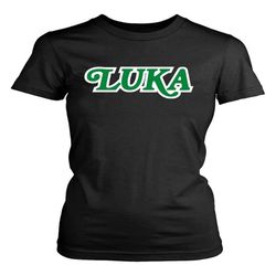 Dallas Luka Text Logo Women&8217S T-Shirt