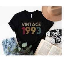 30th birthday shirt,vintage 1993 shirt,30th birthday gift for women,30th birthday gift for men,30th birthday best friend