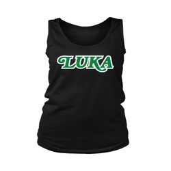 Dallas Luka Text Logo Women&8217S Tank Top