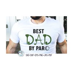 Surviving Fatherhood One Swing At A Time SVG, Funny Golfing Father's Day Gift, Golf Sport Dad Tshirt Design PNG, Vinyl D