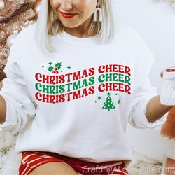 Christmas Cheer SVG PNG, Spread Christmas Cheer SVG, Christmas Pillow svg, Christmas Sign svg, Christmas tshirt svg, Chr