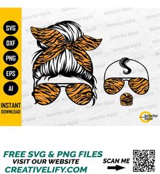 Tiger Momlife SVG | Animal Aviator Sunglasses SVG | Babylife SVG | Baby Life Svg | Cricut Cutting File Clipart Vector Di