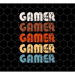 Retro Gamer Png, Gamer Lover Gift Png, Best Gamer Gift Png, Gaming Vintage Png, Retro Gamer Png, Gaming Png, Png For Shi