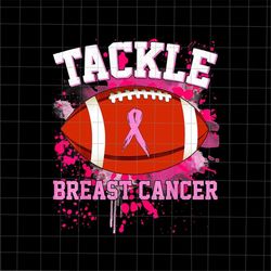 Tackle Breast Cancer Png, Football Pink Breast Cancer Awareness Png, Football Breast Cancer Awareness Png, Football Ribb