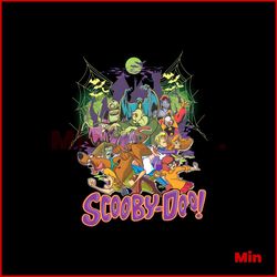 Vintage Scooby Doo Horror Halloween PNG Sublimation
