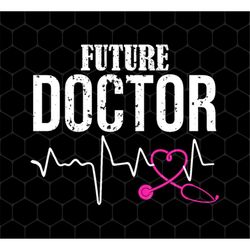 Retro Doctor Gifts Png, Medical Student Png, Future Doctor Png, Doctor Student Png, Doctor Heartbeat Png, PNG For Shirts