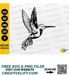 flying hummingbird svg | animal t-shirt decals vinyl stencil graphics | cricut cutting files printable clipart vector di