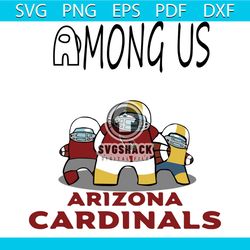 Arizona Cardinals Among Us NFL Svg, Sport Svg, Arizona Cardinals Svg, Cardinals Svg, Cardinals Among Us Svg, Cardinals F
