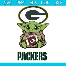 Green Bay Packers Baby Yoda Svg, Sport Svg, Star Wars Svg, Green Bay Packers Svg, Green Bay Packers Team Svg, Green Bay