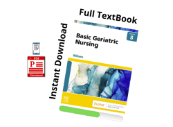 Full PDF - Basic Geriatric Nursing 8th Edition by Williams - Instant Download