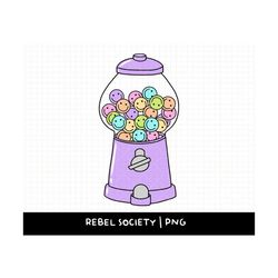 smiley gumball machine png, trendy png, cute png designs retro smiley faces happy face gum ball machine