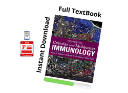 Full PDF -Cellular and Molecular Immunology 10th Edition Abbas  - Instant Download