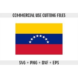 Venezuela flag SVG Original colors, Venezuela Flag Png, Commercial use for print on demand, Cut files for Cricut, Cut fi
