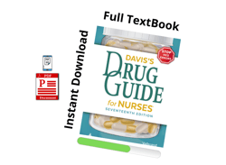 Full PDF - Davis's Drug Guide for Nurses Seventeenth Edition - Instant Download
