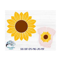 sunflower svg, sunflower, flower svg, summer, fall svg, sunflowers, cricut, vinyl decal file, sunflower decal file, sunf