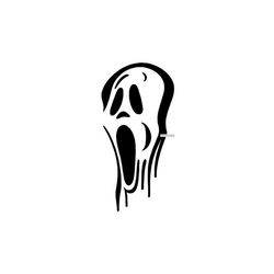 Ghost Face 4 SVG PNG DXF, Scream Svg, Halloween Svg, Ghost Face Clipart, Ghost Face Files For Cricut, Ghost Face Cut Fil